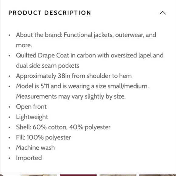 Bagatelle Quilted Drape Coat - Picture 3 of 13